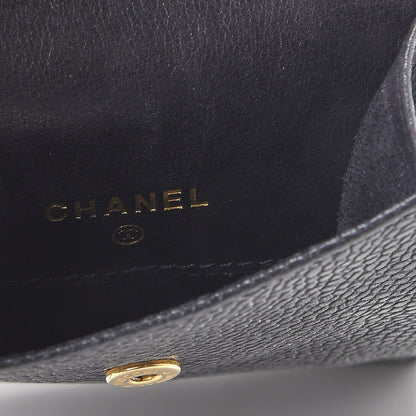 Chanel Caviar CC Phone Holder Crossbody Black 7 of 9