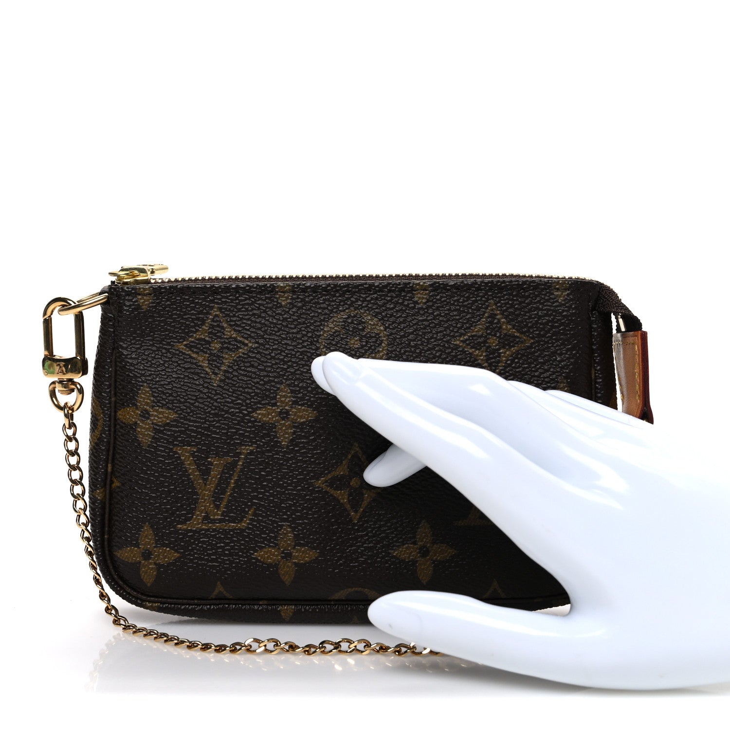 Louis Vuitton Monogram Mini Pochette Accessories 2 of 7