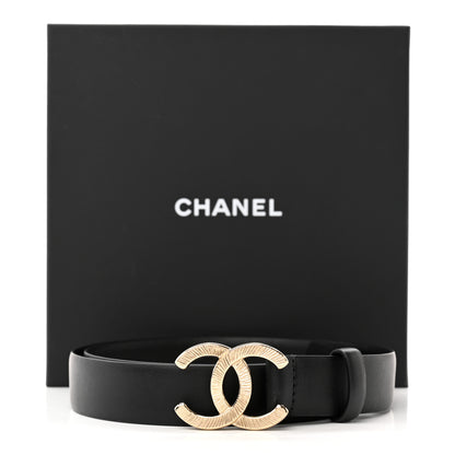 Chanel Calfskin CC Belt 90 Black 7 of 7