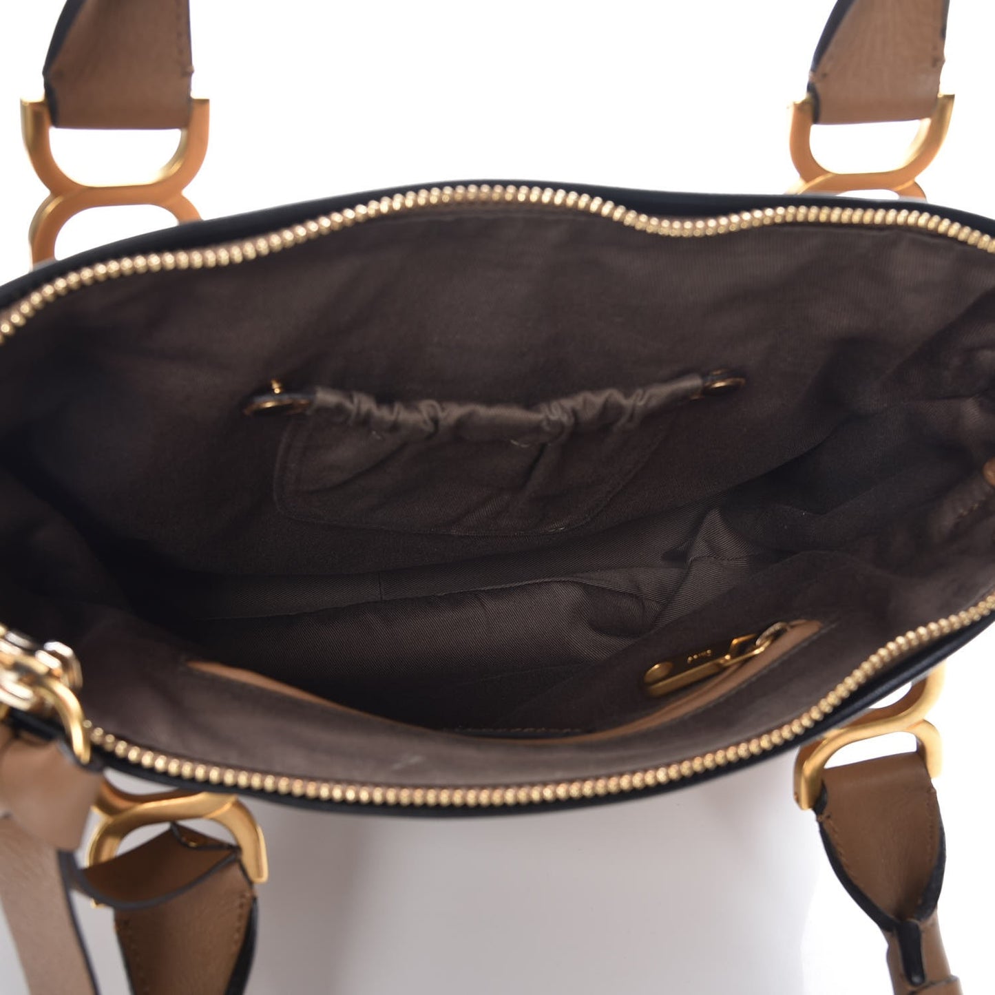 Calfskin Braided Medium Marcie Satchel Nut