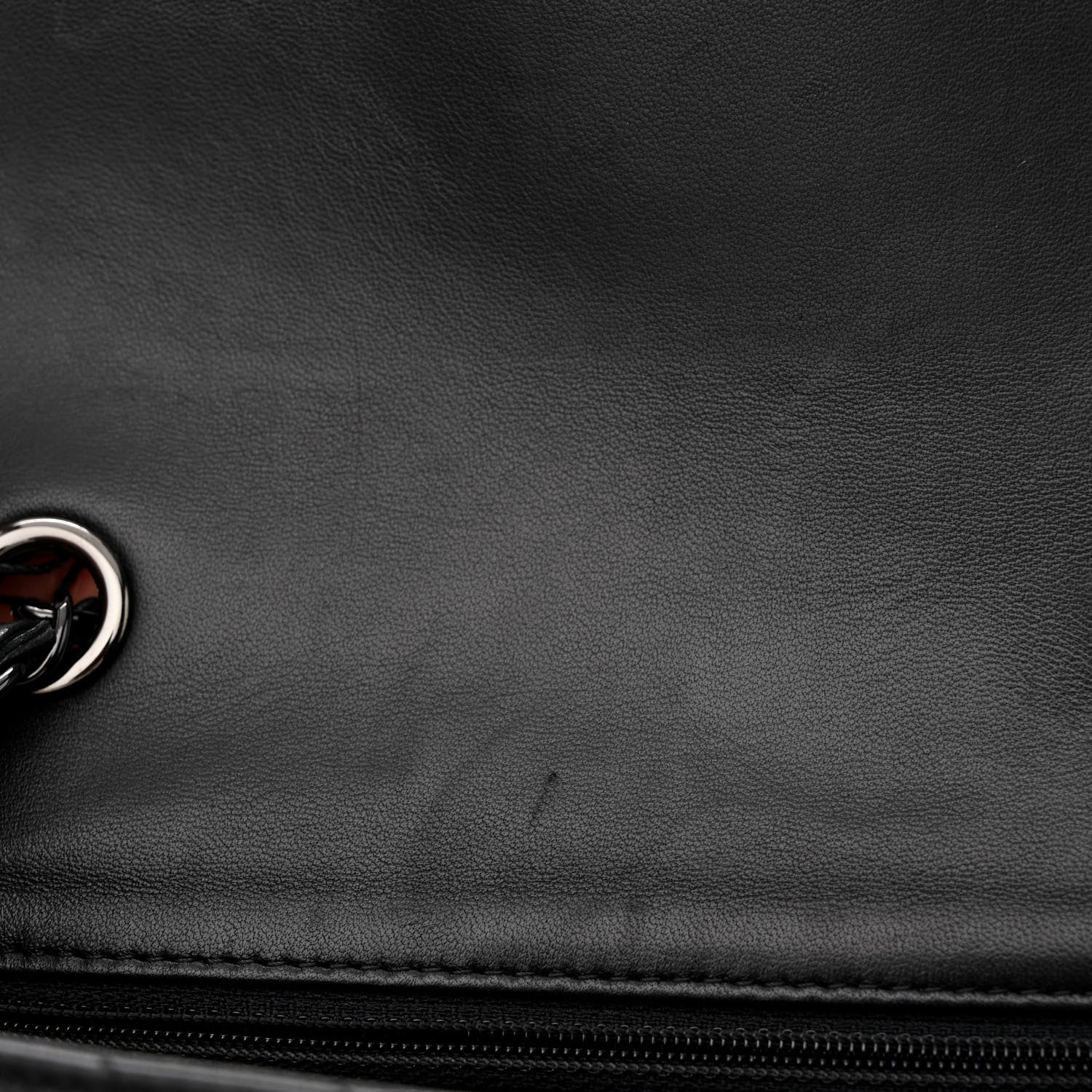 Chanel Lambskin Chevron Quilted Mini Rectangular Flap So Black 10 of 10