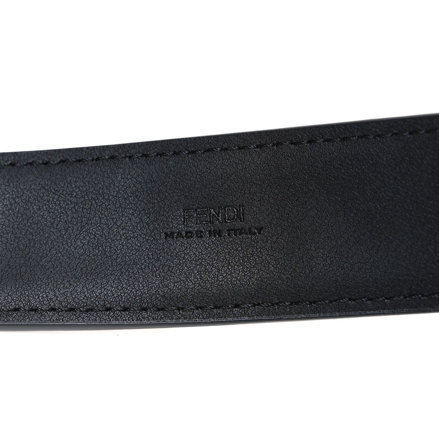 Fendi X MARC JACOBS Canvas Vitello King FF Belt 70 28 Black White 5 of 6