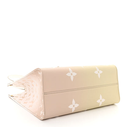 Louis Vuitton Monogram Giant Spring In The City Onthego MM Sunset Kaki 4 of 8
