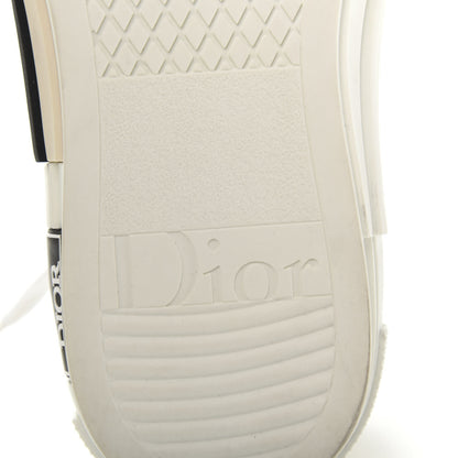 Christian Dior Technical Canvas Flowers B23 Low Top Sneakers 39 White 7 of 9