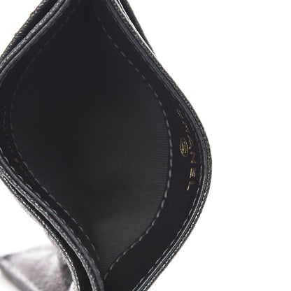 Chanel Iridescent Caviar Quilted Card Holder Black 5 of 9