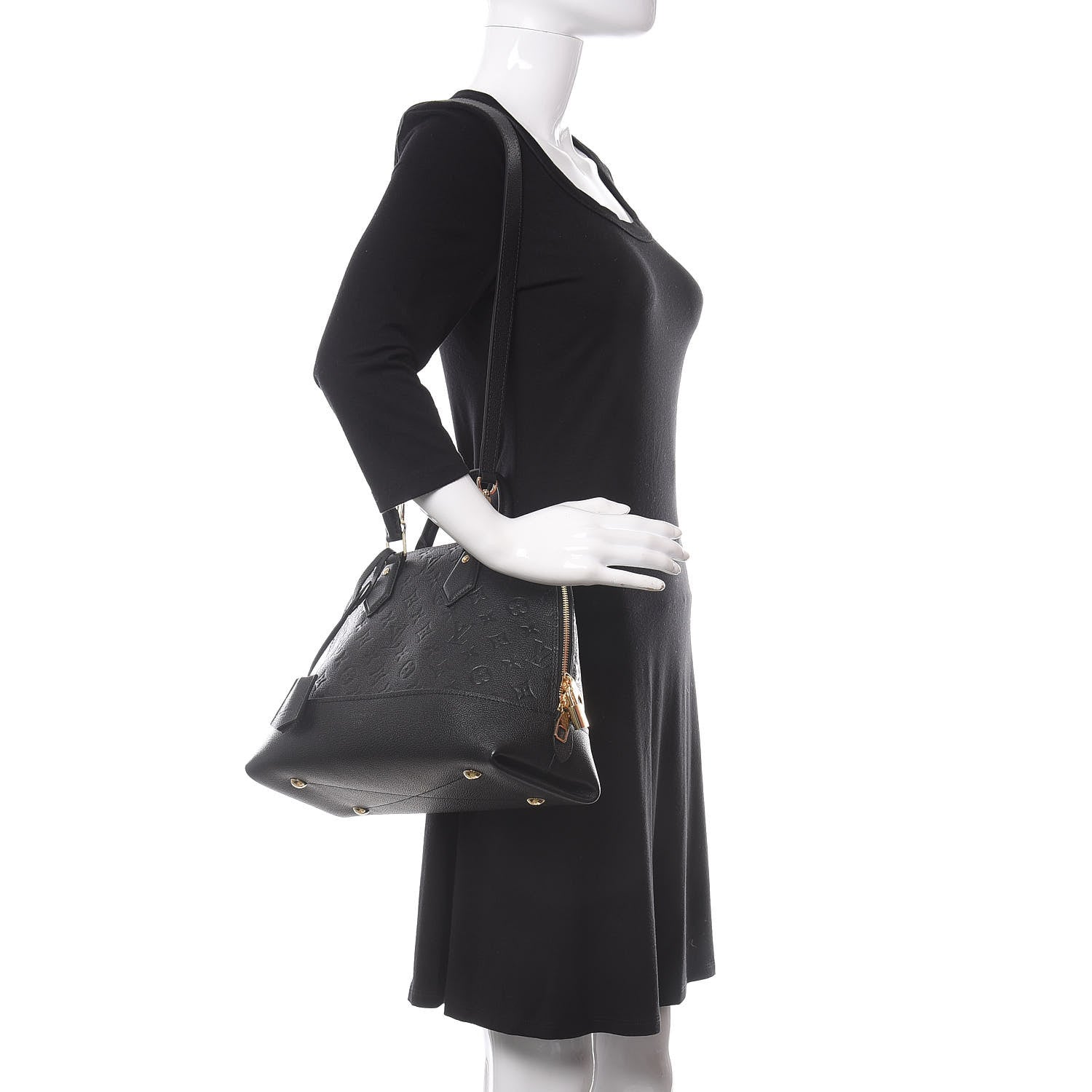 Louis Vuitton Empreinte Neo Alma PM Black 2 of 9