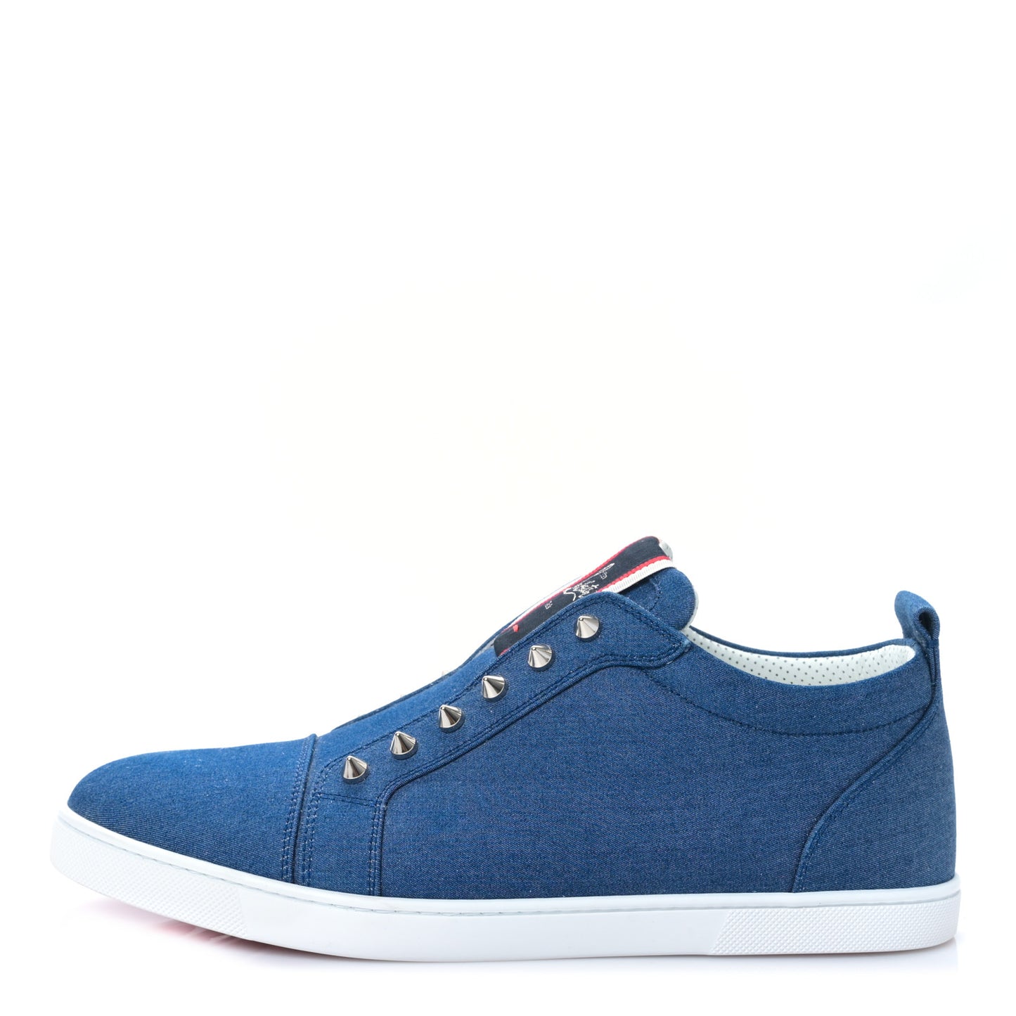 Denim Mens Fique A Vontade Sneakers 43 Light Blue