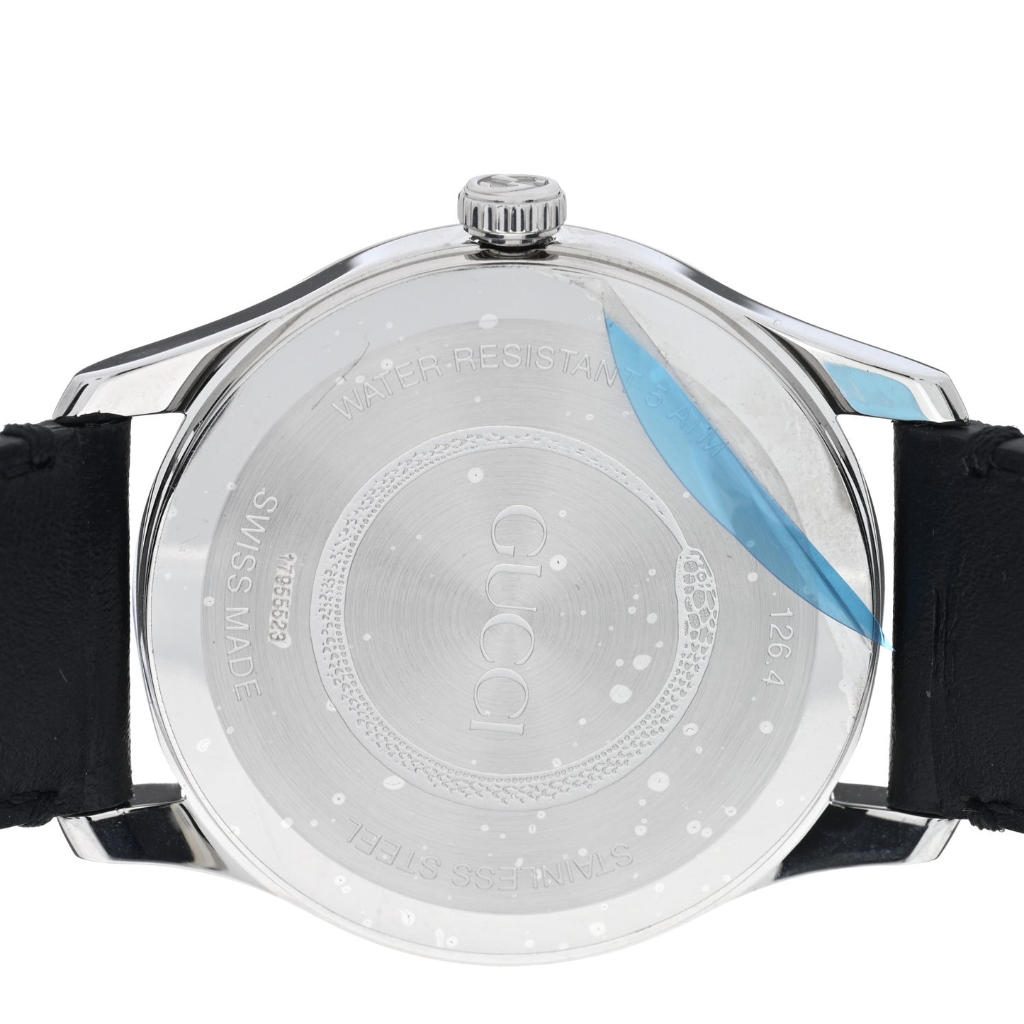 Stainless Steel Calfskin 38mm G-Timeless Snake Quartz Watch