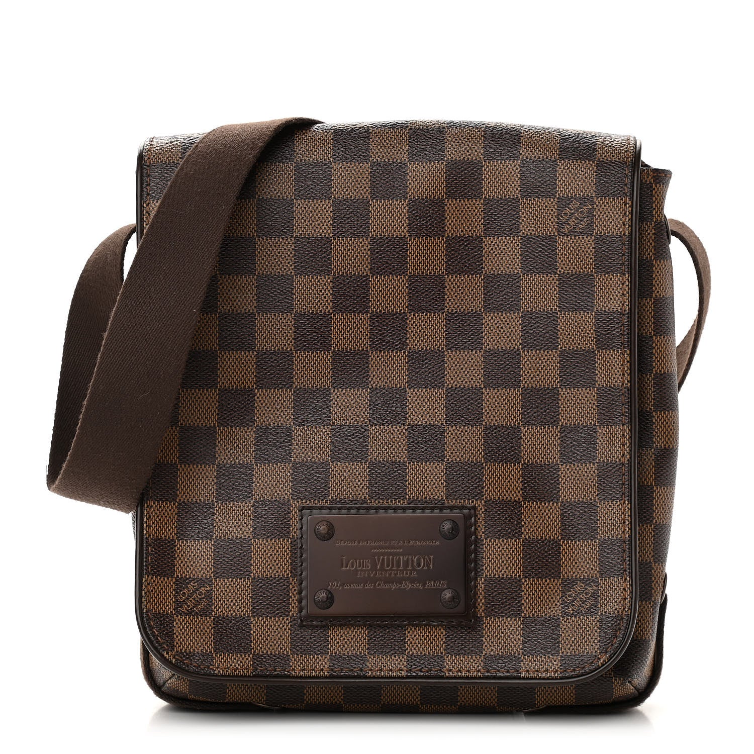 Louis Vuitton Damier Ebene Brooklyn PM 1 of 11