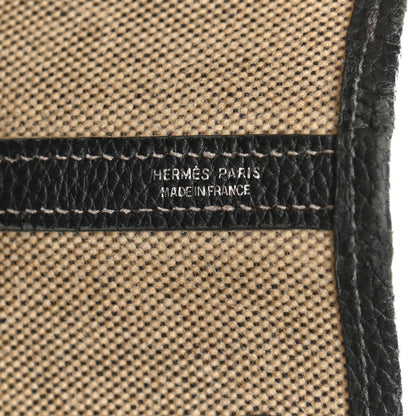Hermes Toile Negonda Garden Party 36 MM Tote Black Ecru 6 of 13