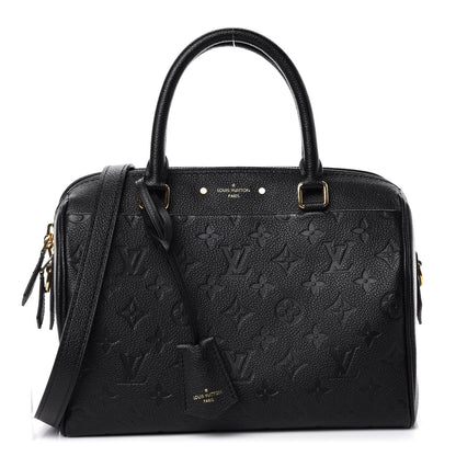 Louis Vuitton Empreinte Speedy Bandouliere 25 NM Black 1 of 10