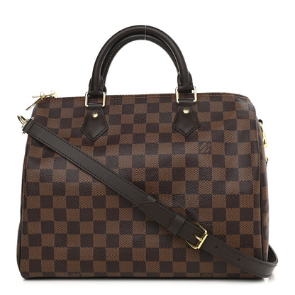 Louis Vuitton Damier Ebene Speedy Bandouliere 30 1 of 7