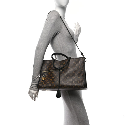 Louis Vuitton Monogram Popincourt MM Black 2 of 11