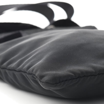 Prada Tessuto Nylon Flat Messenger Bag Black 6 of 7