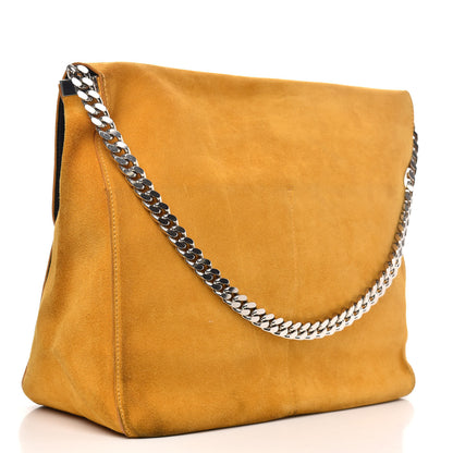 Celine Suede Medium Gourmette Amber 3 of 12