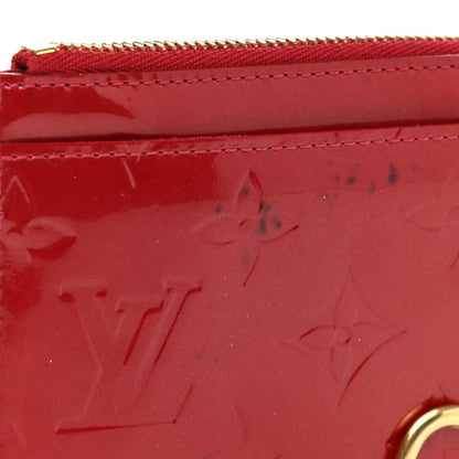 Louis Vuitton Vernis Key Pouch Rose Indien 9 of 10