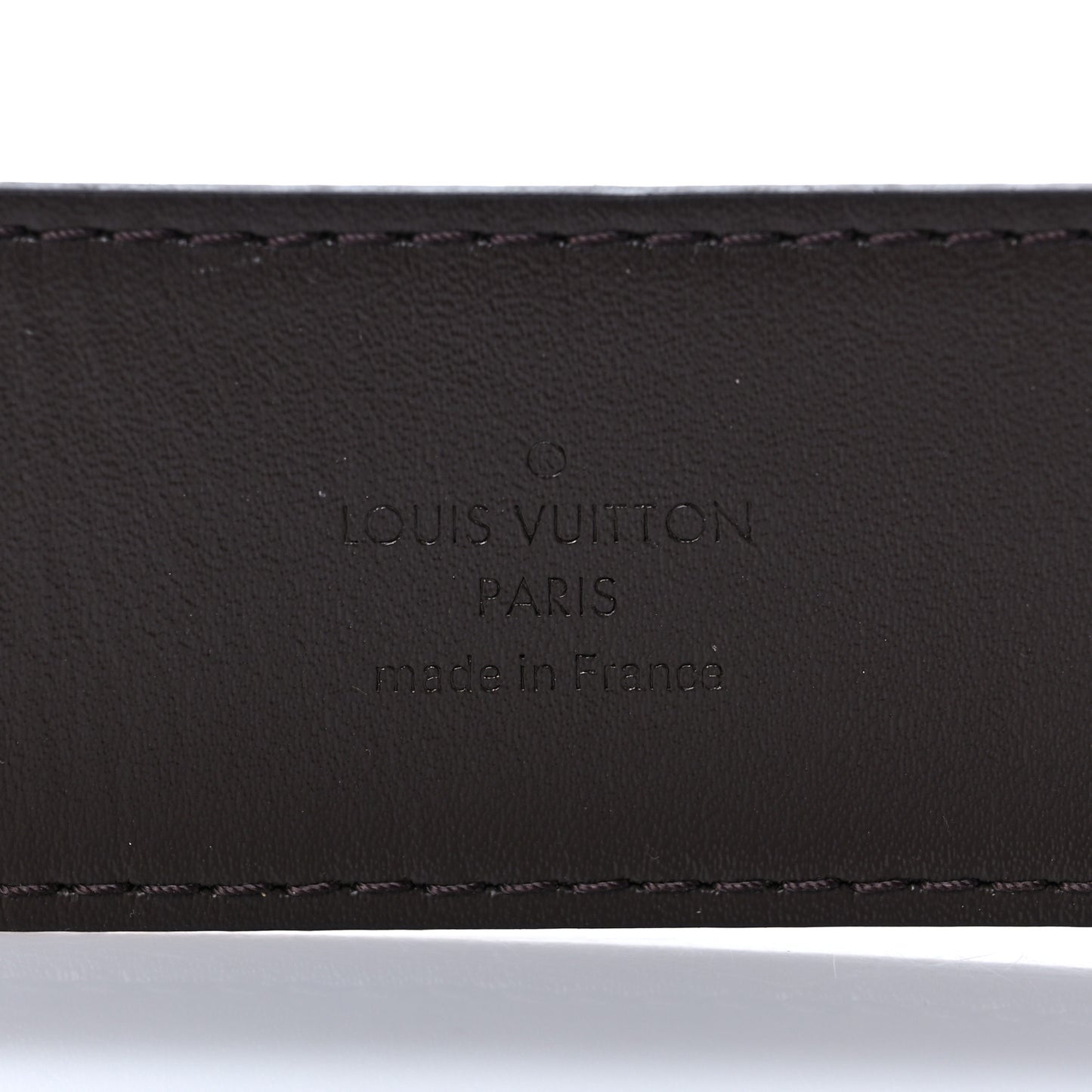 Damier Ebene 40mm LV Initiales Belt 85 34