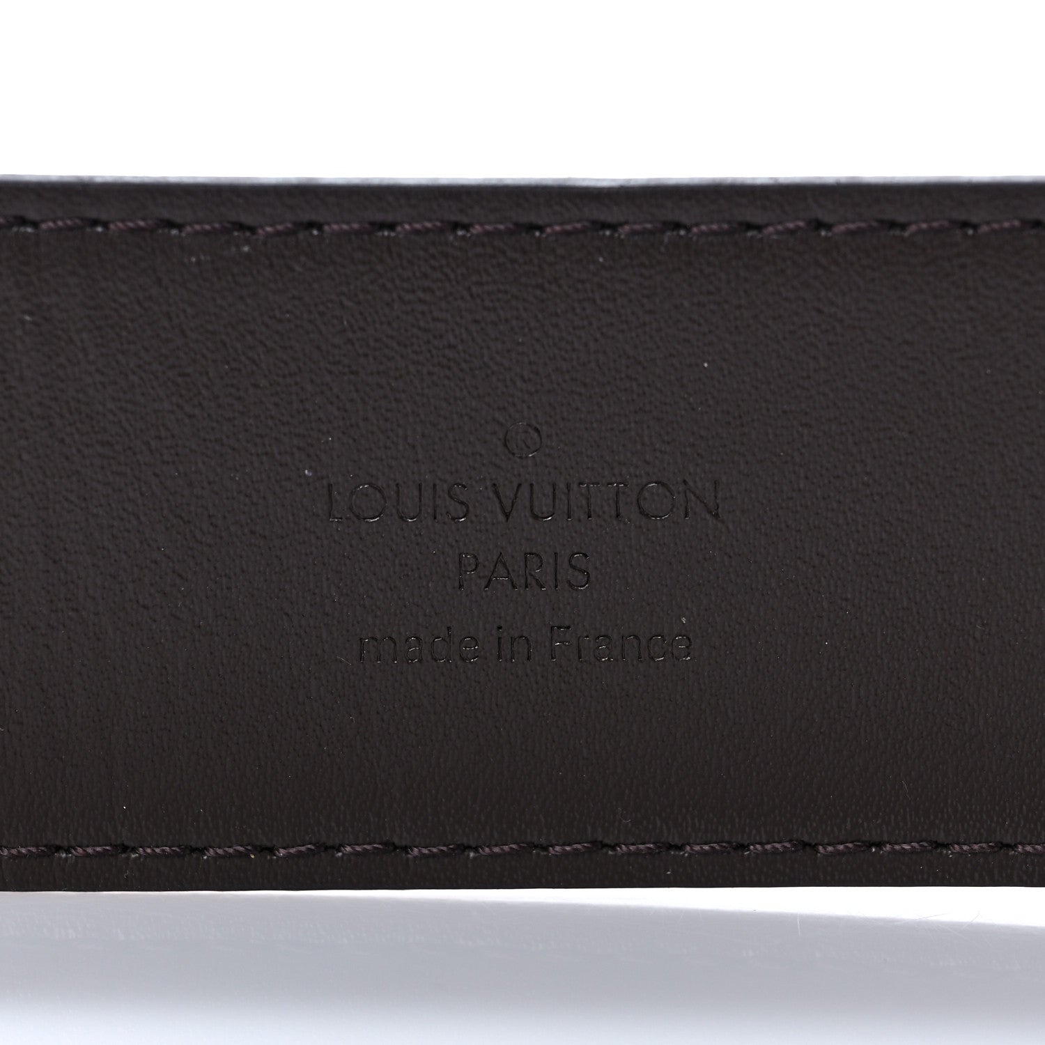 Louis Vuitton Damier Ebene 40mm LV Initiales Belt 85 34 6 of 8