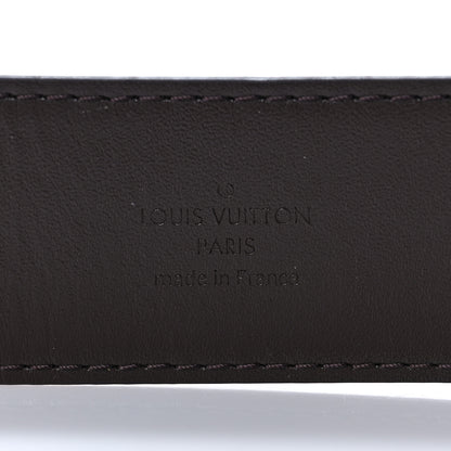 Louis Vuitton Damier Ebene 40mm LV Initiales Belt 85 34 6 of 8