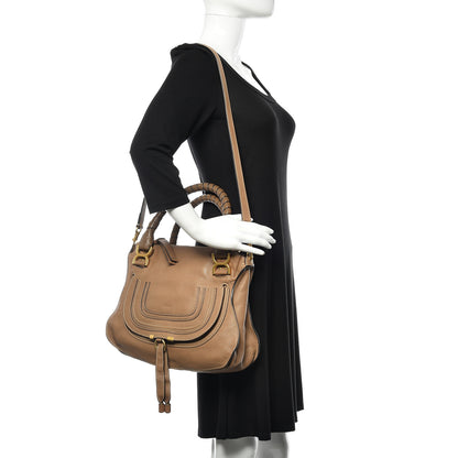 Chloe Calfskin Medium Marcie Satchel Nut 2 of 14