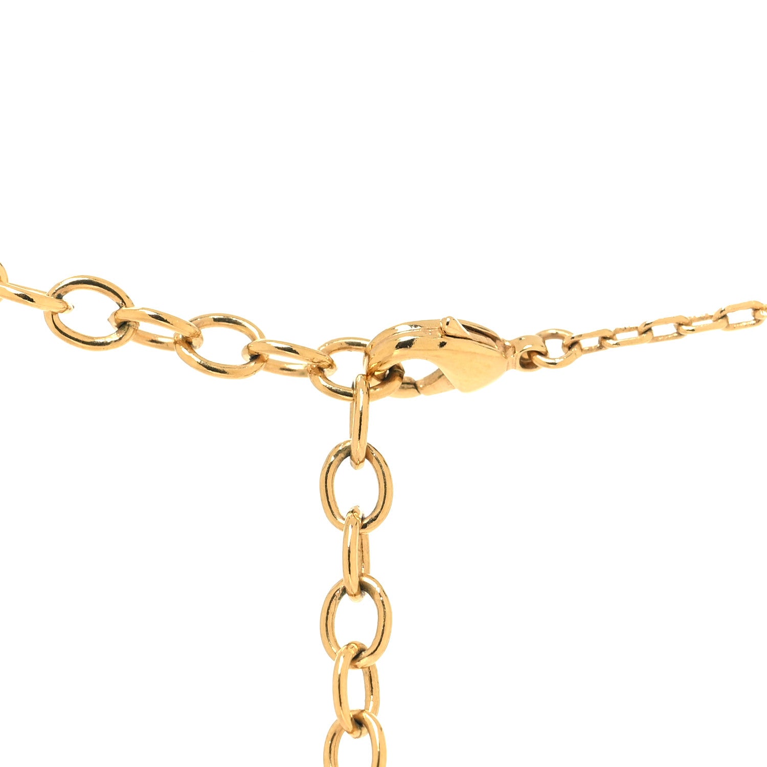 Louis Vuitton Metal Fall In Love Necklace 4 of 6