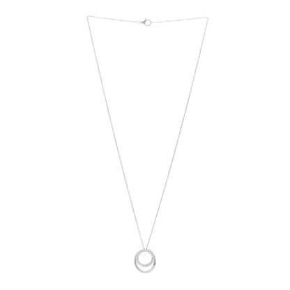 Cartier 18K White Gold Diamond Etincelle De Cartier Pendant Necklace 3 of 5