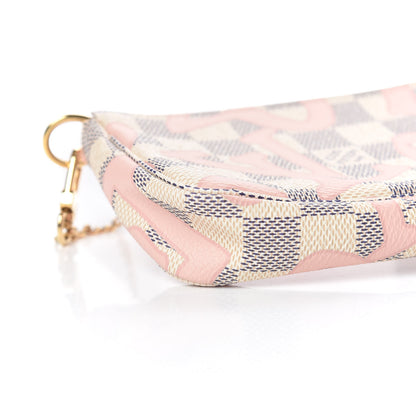 Louis Vuitton Damier Azur Tahitienne Mini Pochette Accessories 8 of 9