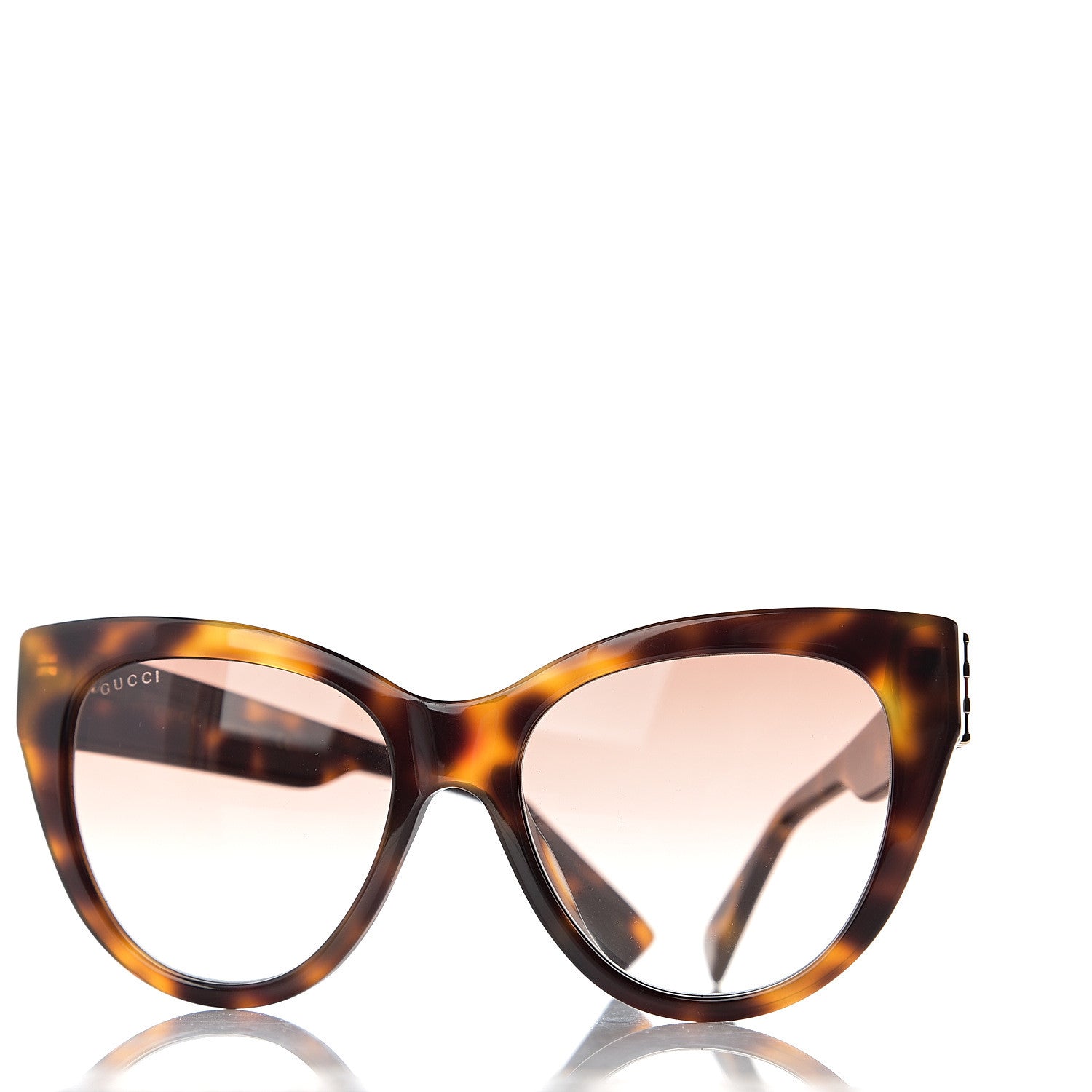 Gucci Acetate Cat Eye Sunglasses GG0460S Havana 10 of 10