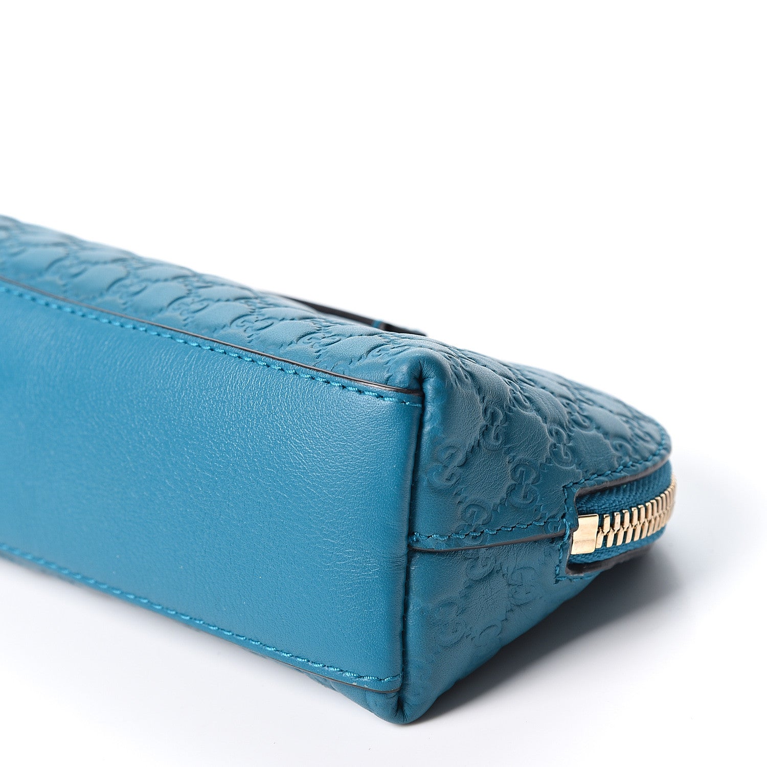 Gucci Soft Microguccissima Cosmetic Case Deep Cobalt 8 of 8