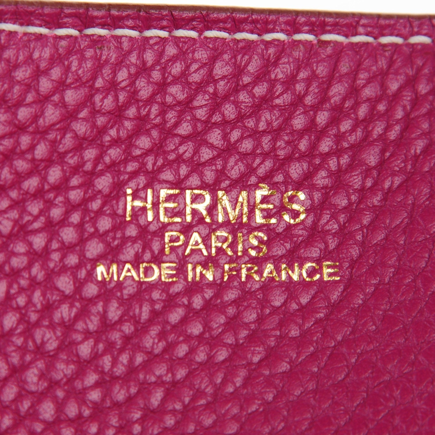 Hermes Taurillon Clemence Double Sens 36 Reversible Tote Marron Tosca 7 of 8