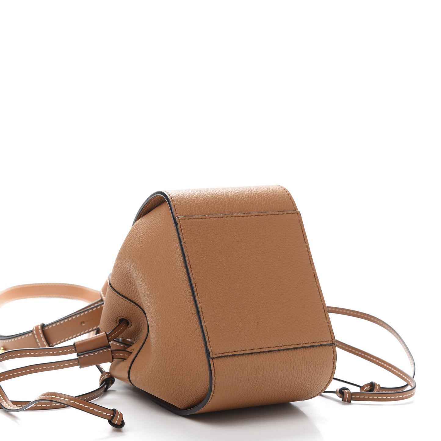 Calfskin Mini Hammock Shoulder Bag Tan