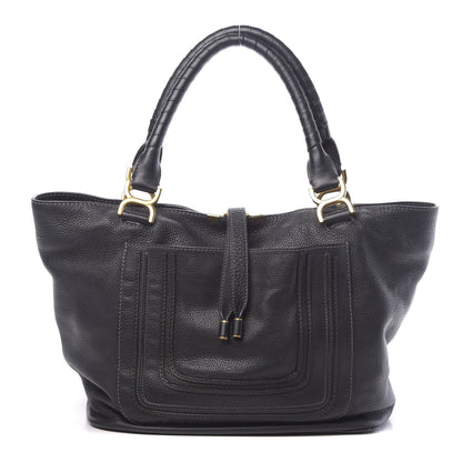 Chloe Calfskin Large New Marcie Tote Black 1 of 12