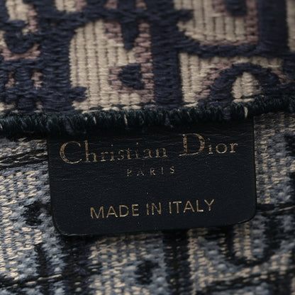 Christian Dior Oblique Large Book Tote Blue Multicolor 6 of 12