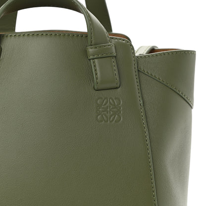 Loewe Calfskin Small Hammock Nugget Shoulder Bag Avocado Green 7 of 9