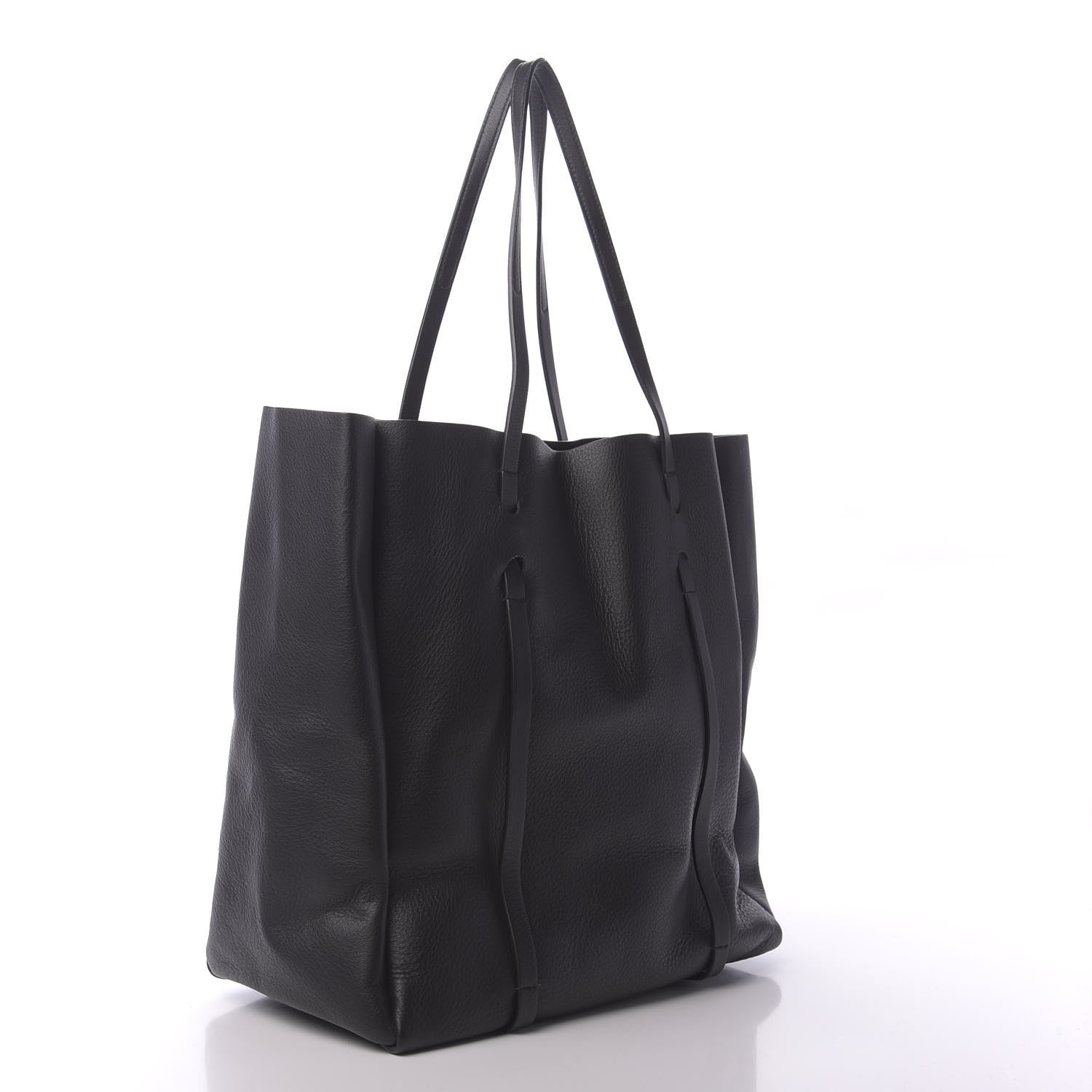 Balenciaga Pebbled Calfskin Medium Everyday Tote Black 3 of 8