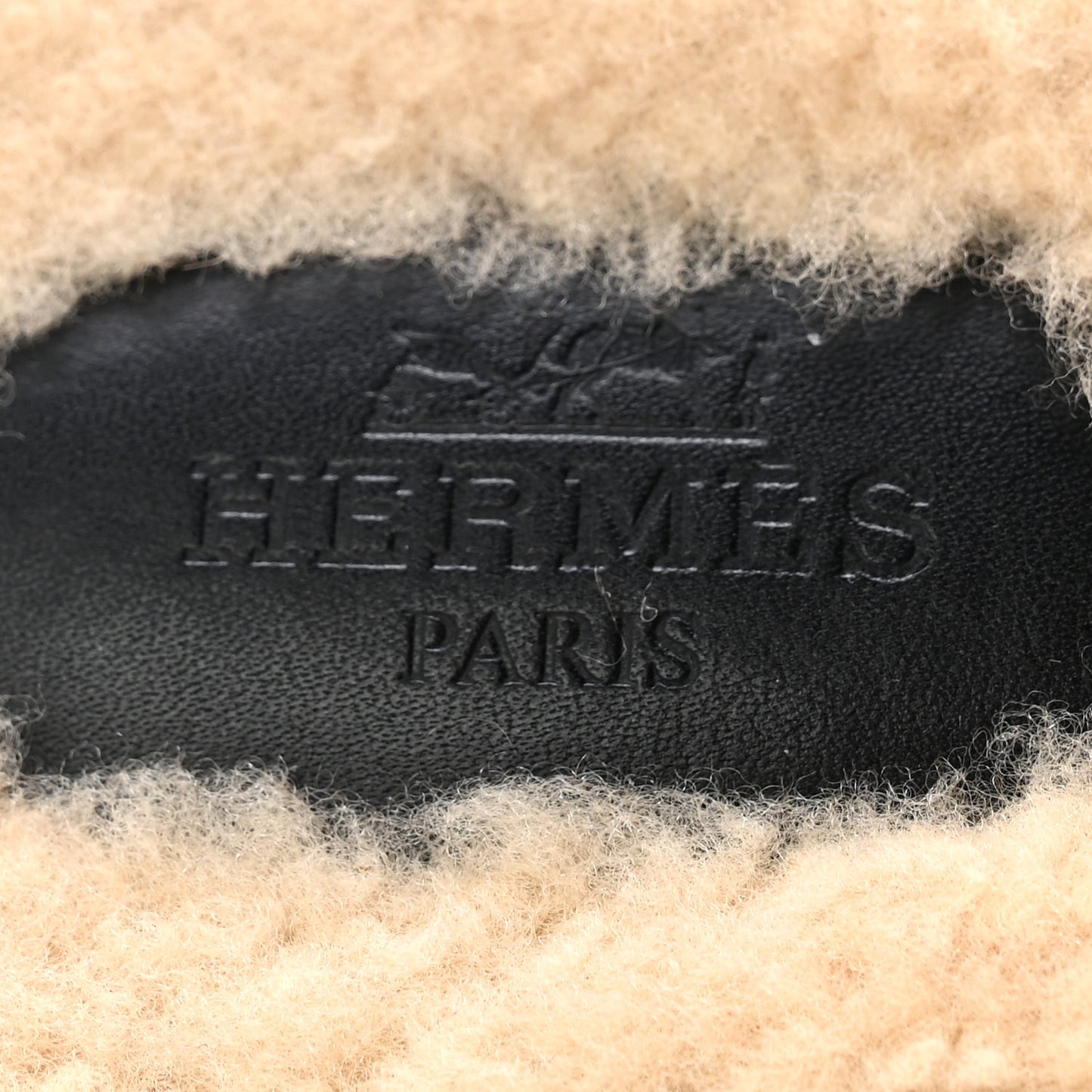Shearling Calfskin Womens Oz Mules 40.5 Naturel Black