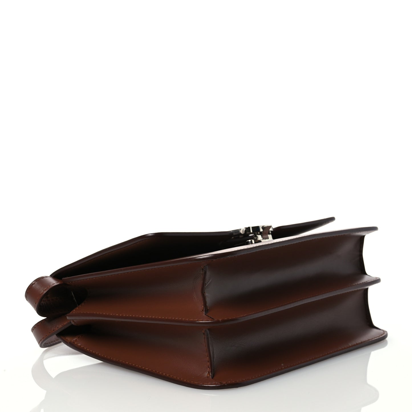 Calfskin Small TB Bag Malt Brown