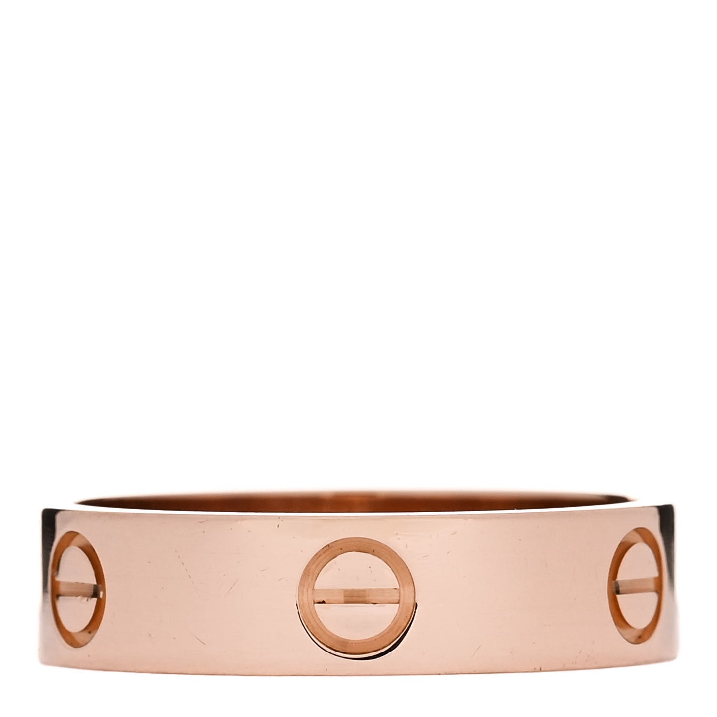 18K Pink Gold 5.5mm LOVE Ring 62 10
