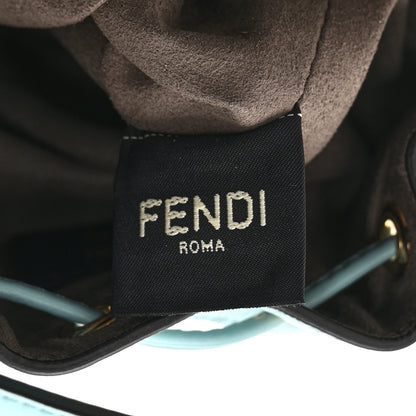 Fendi Vitello Liberty F is Fendi FF 1974 Embossed Mini Mon Tresor Bucket Bag Light Blue 14 of 22