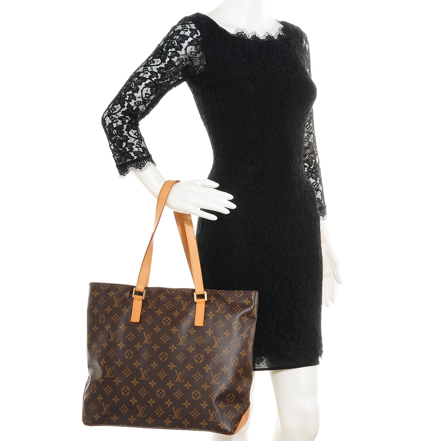 Louis Vuitton Monogram Cabas Mezzo 2 of 9