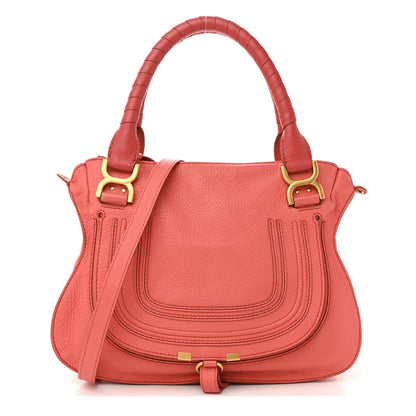 Chloe Calfskin Medium Marcie Satchel Pink 1 of 16