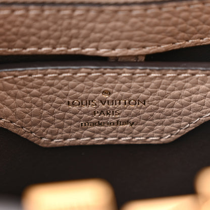 Louis Vuitton Taurillon Capucines BB Galet 6 of 10