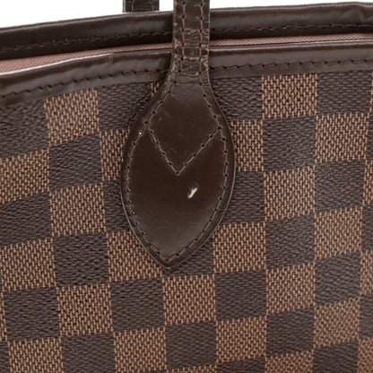 Louis Vuitton Damier Ebene Neo Neverfull MM Rose Ballerine 12 of 12