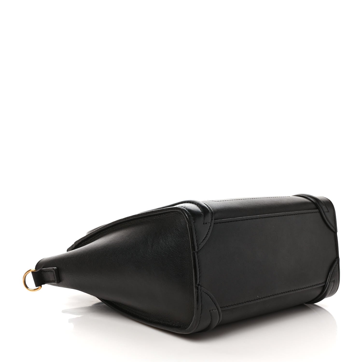 Celine Smooth Calfskin Nano Luggage Black 4 of 8