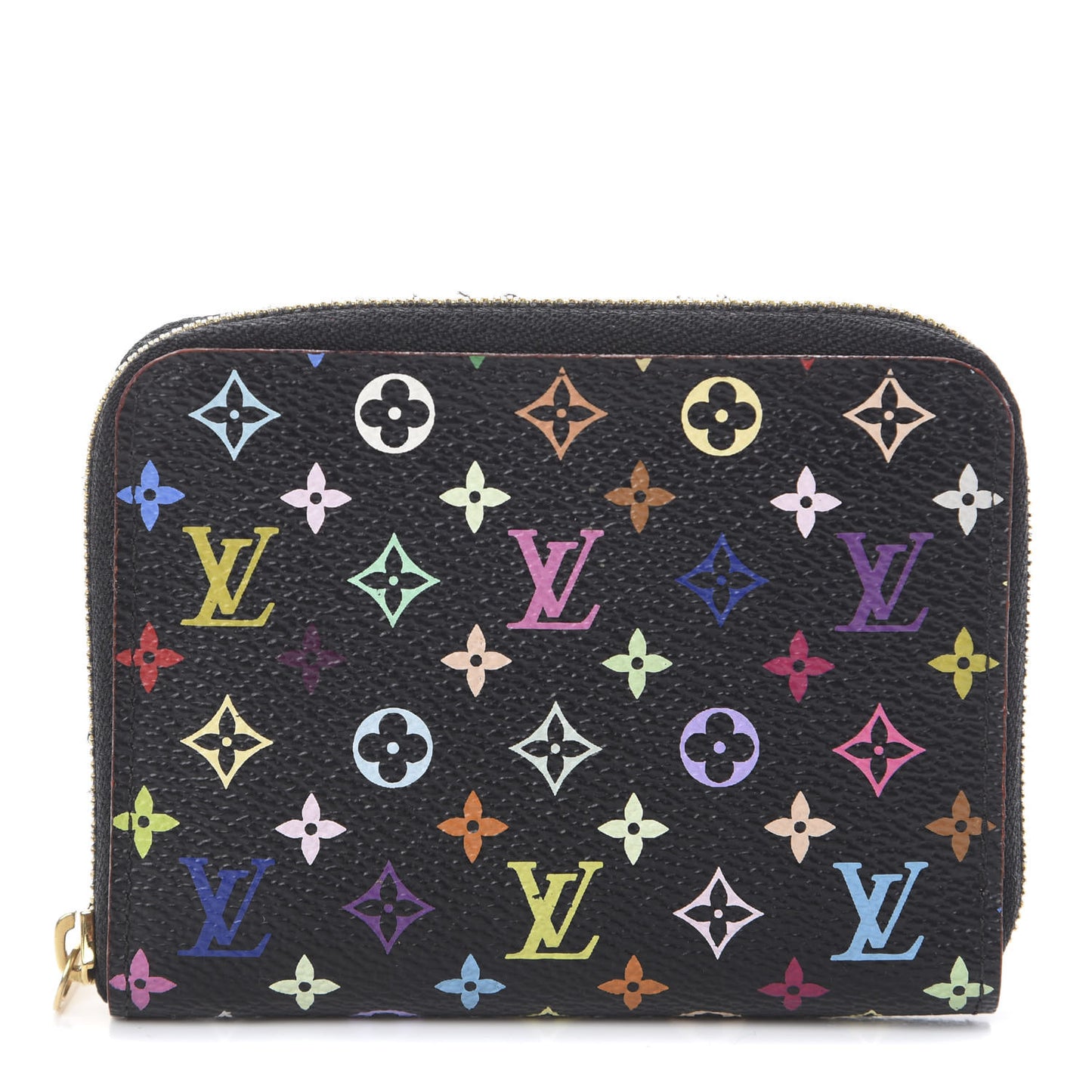 Monogram Multicolor Zippy Coin Purse Black Grenade