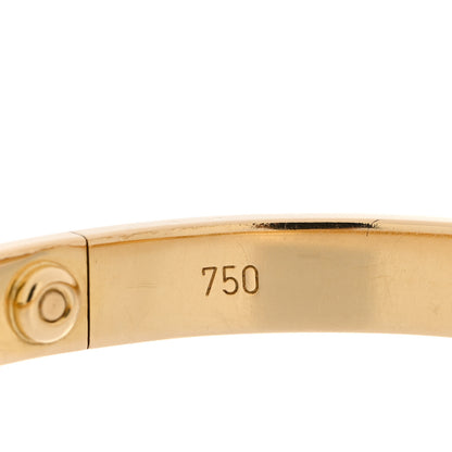Cartier 18K Yellow Gold LOVE Bracelet 17 7 of 7