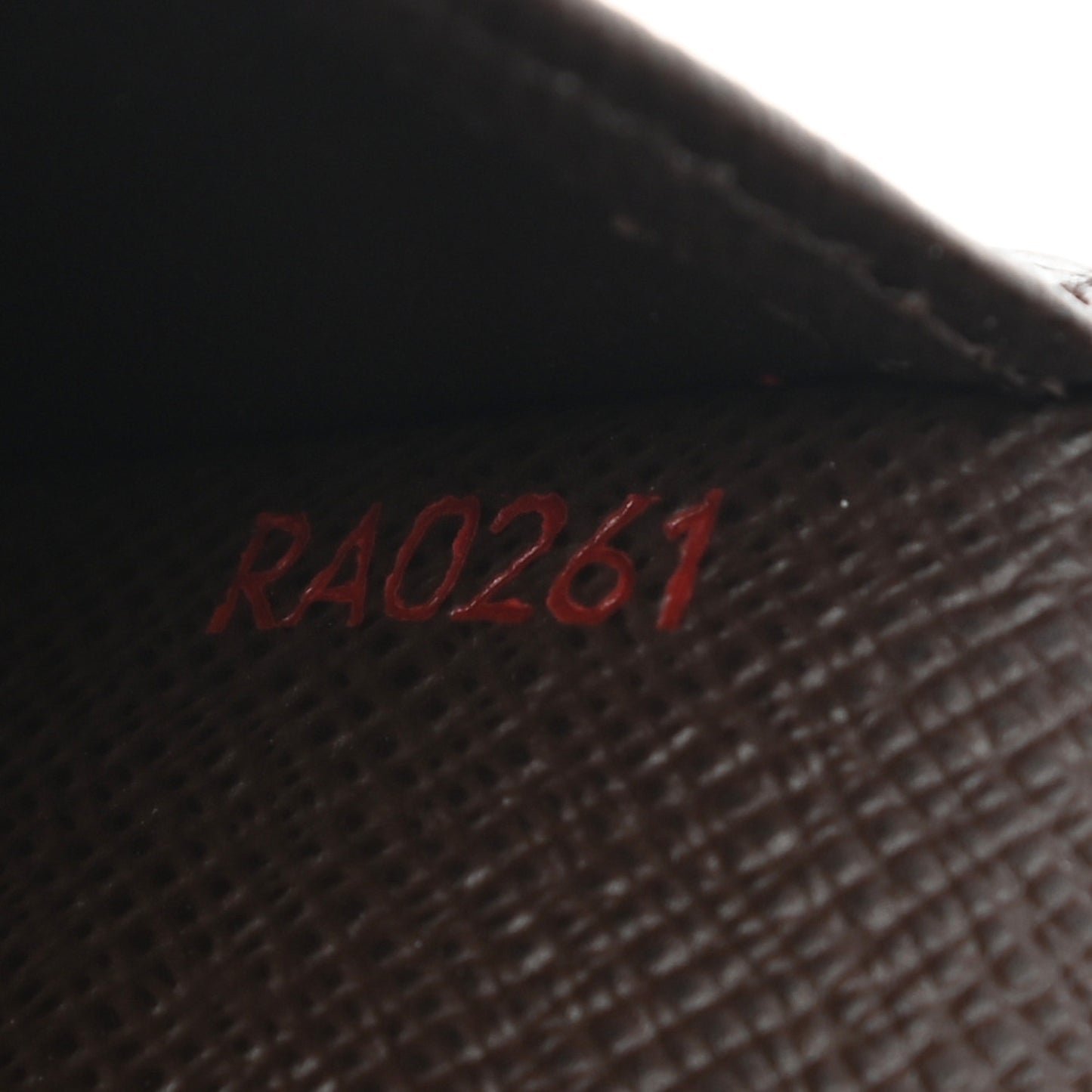Damier Ebene Large Ring Agenda Cover