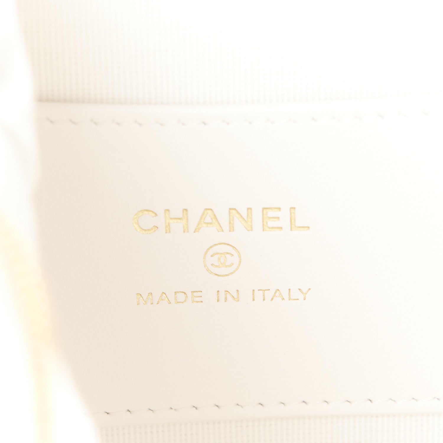 Chanel Caviar Quilted Polly Pocket Pouch Hobo White 6 of 11