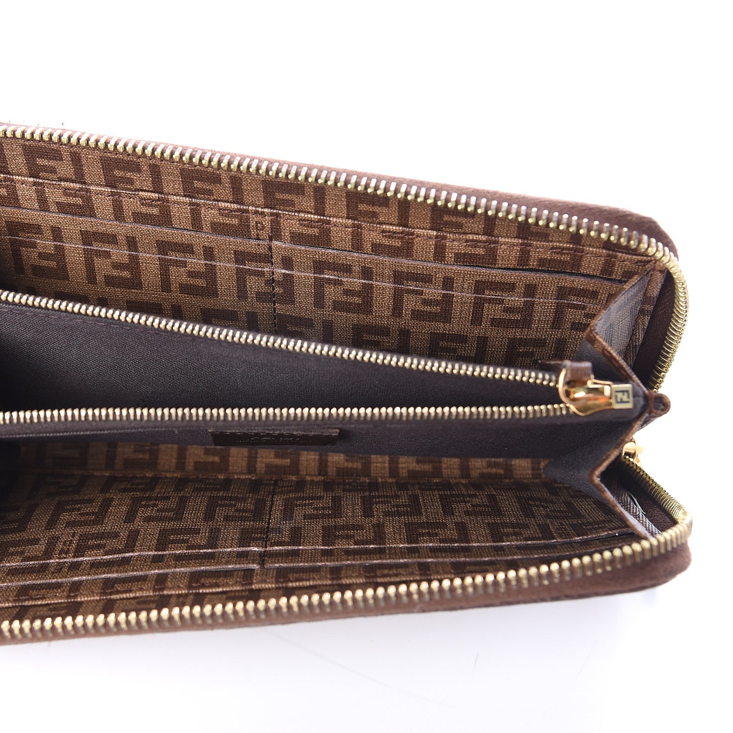 Zucchino Spalmati Forever Zip Around Wallet Nocciola