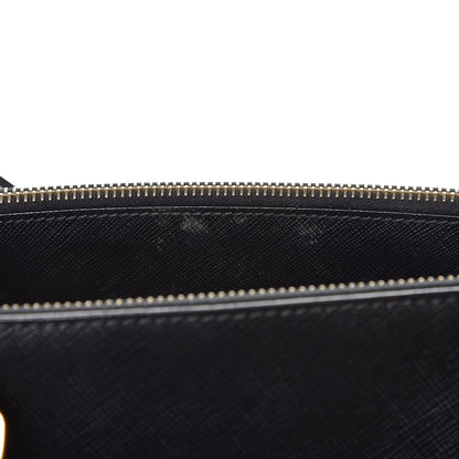Prada Saffiano Medium Galleria Double Zip Tote Black 11 of 11